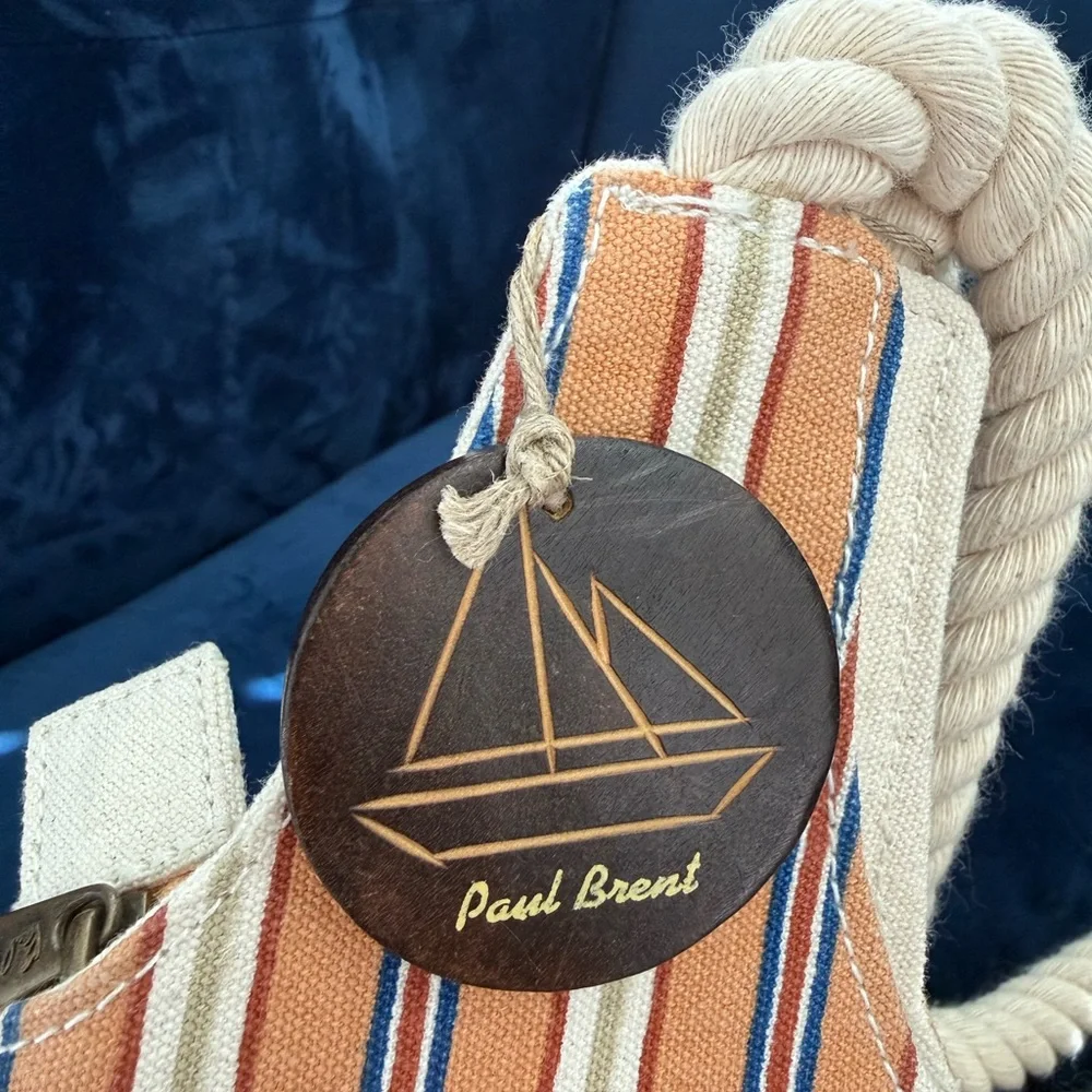 Paul Brent Sun n Sand Coastal Sailboat Canvas Tote - Picture 15 of 15